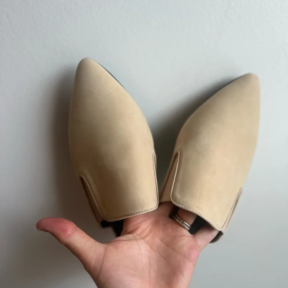 Jenni Kayne Cream Women's Mules - Picture 6 of 14